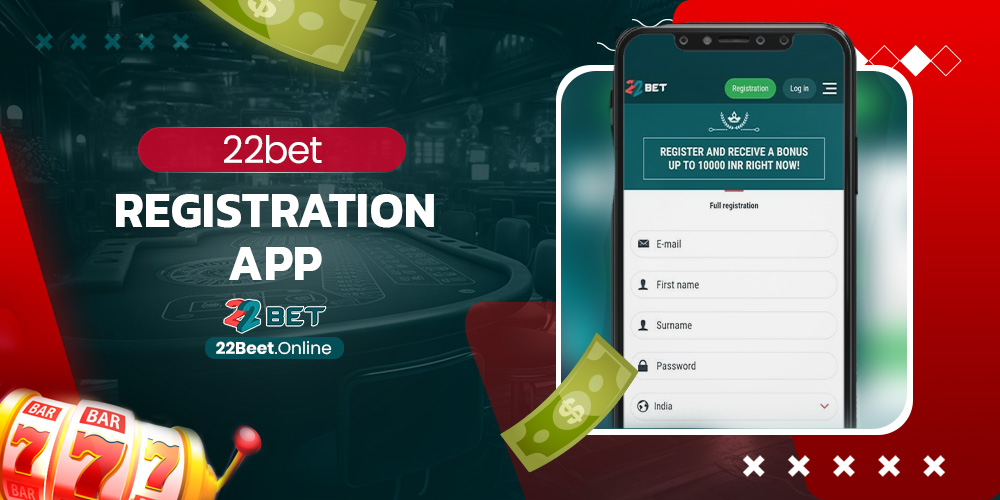 22bet registration app
