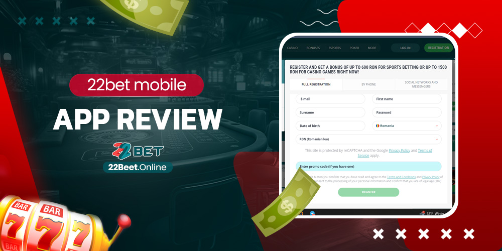 how to register for 22bet